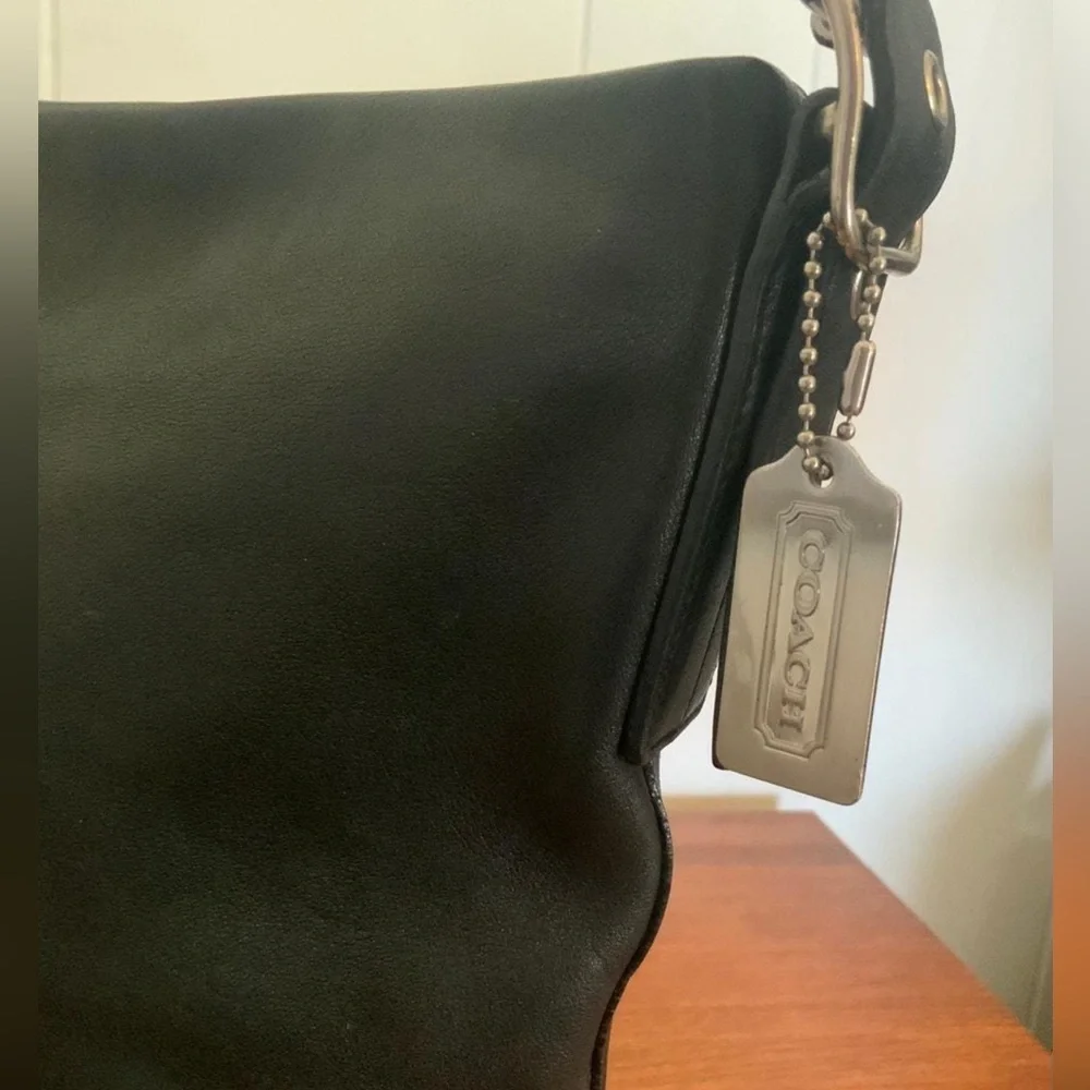 Vintage Coach Leather Bag - Picture 4 of 13